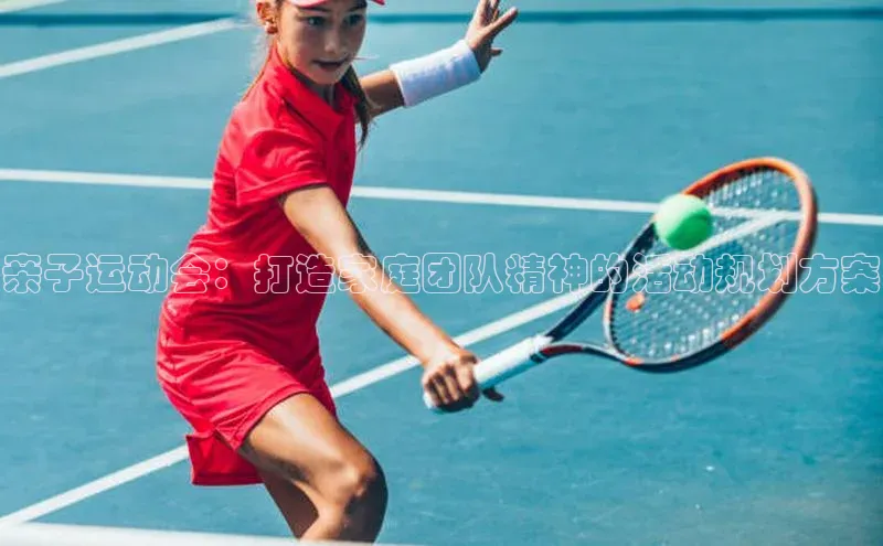 亲子运动会：打造家庭团队精神的活动规划方案